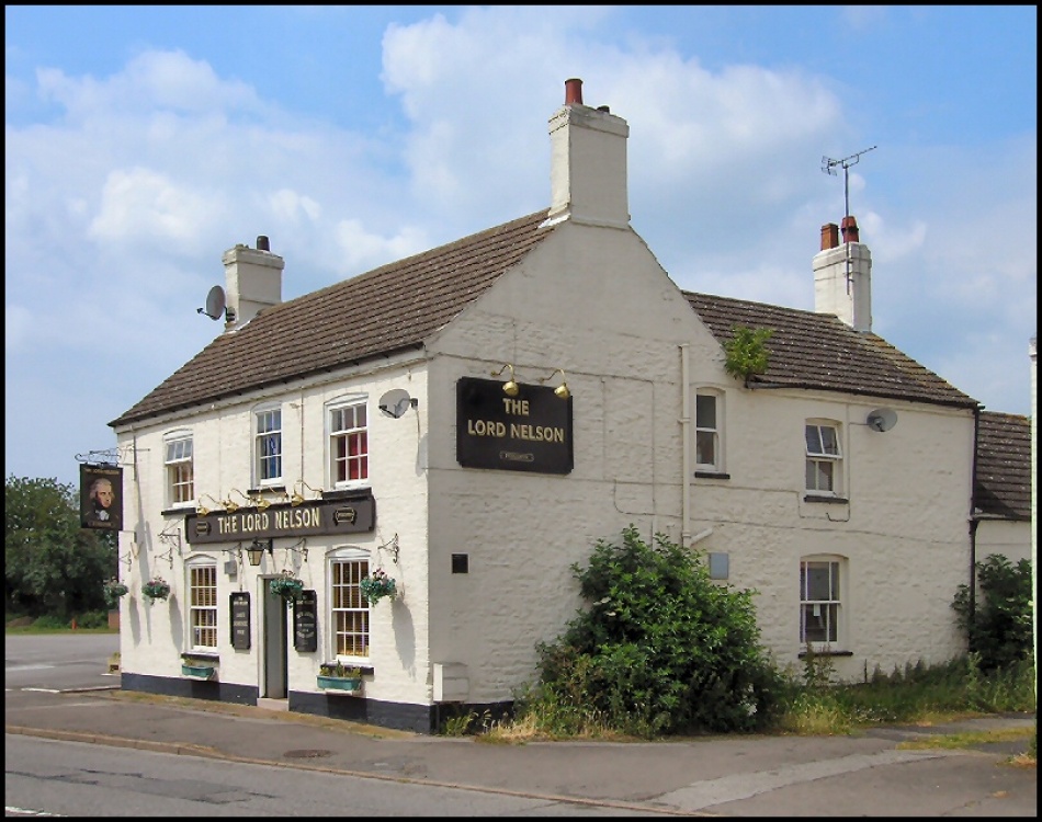 The Lord Nelson pub, Dunholme, Lincolnshire.