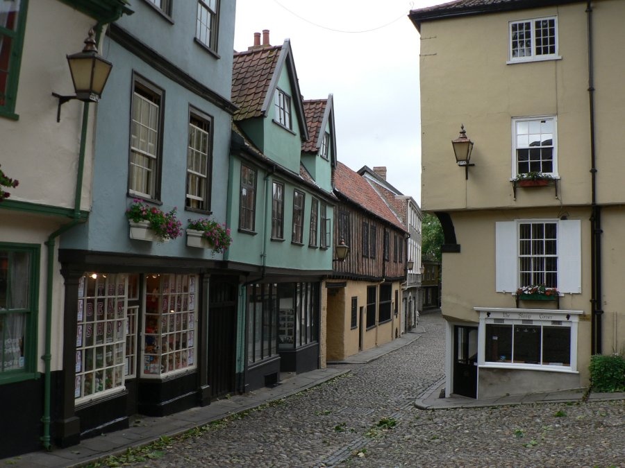 Elm Hill at Norwich