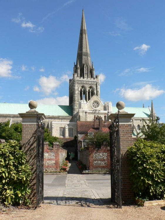 Another view of Chichester Cathedral
