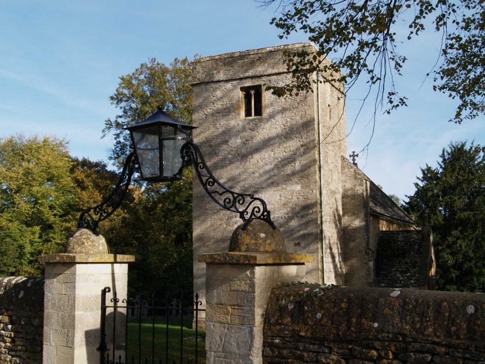The village church, Glympton, Oxfordshire.