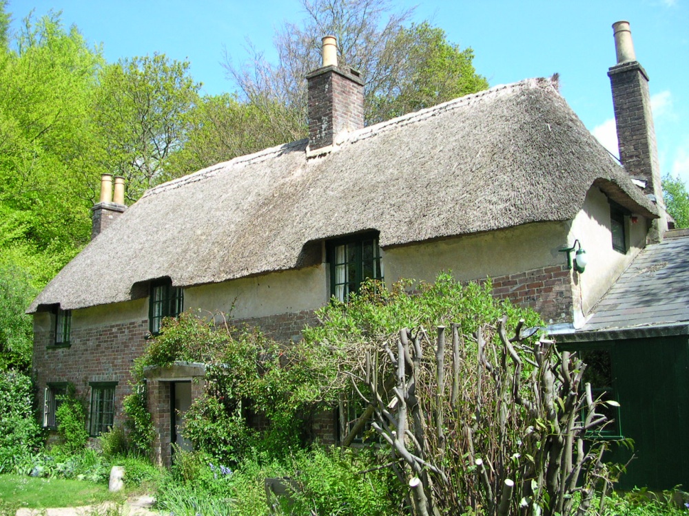 Thomas Hardy's cottage in Higher Bockhampton, Dorset