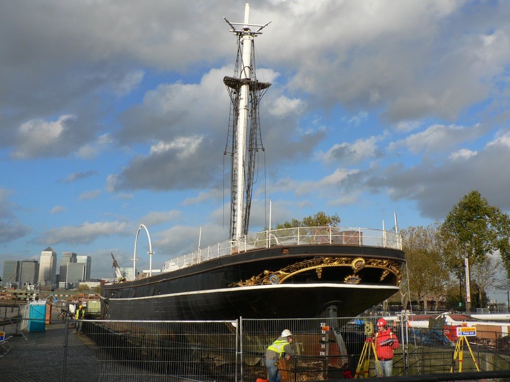 Cutty Sark Museum Ship is closed for restoration. Will reopen spring 2010.