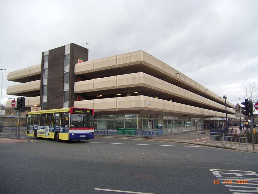 Huddersfield Bus Station and Multi Storey Car Park Upperhead Row opened 1st December 1974