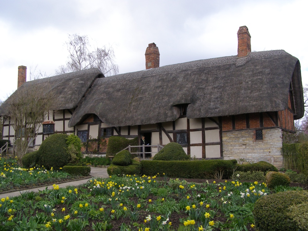 Anne Hathaway's cottage, just outside Stratford-upon-Avon.