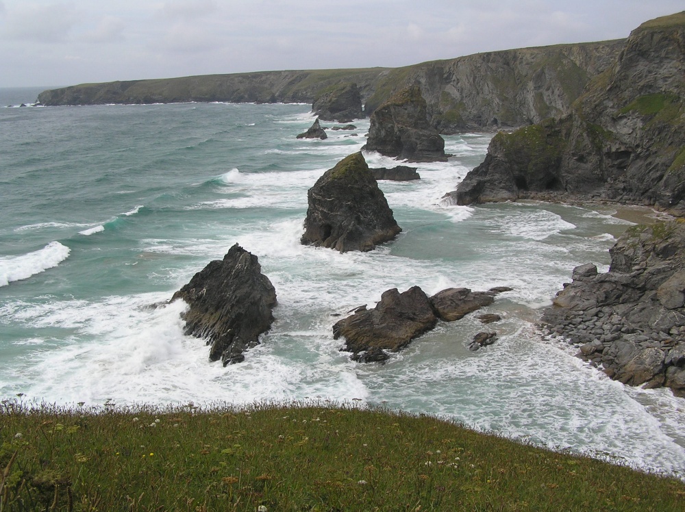 Bedruthan steps, North Cornwall