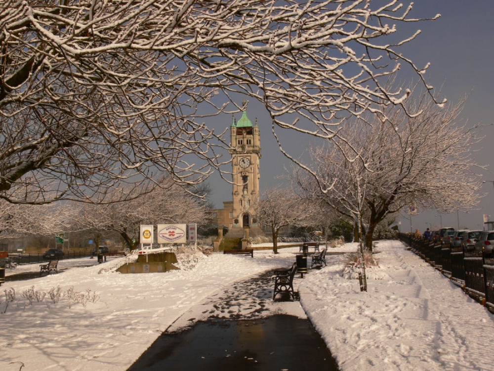 Whitehead Clock tower, Bury, Lancashire.