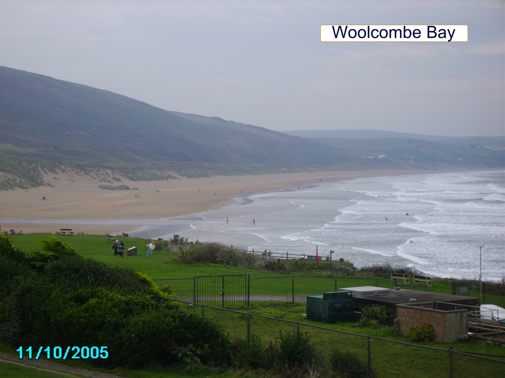 Woolacombe, Devon - Morte Bay - Popular for surfers