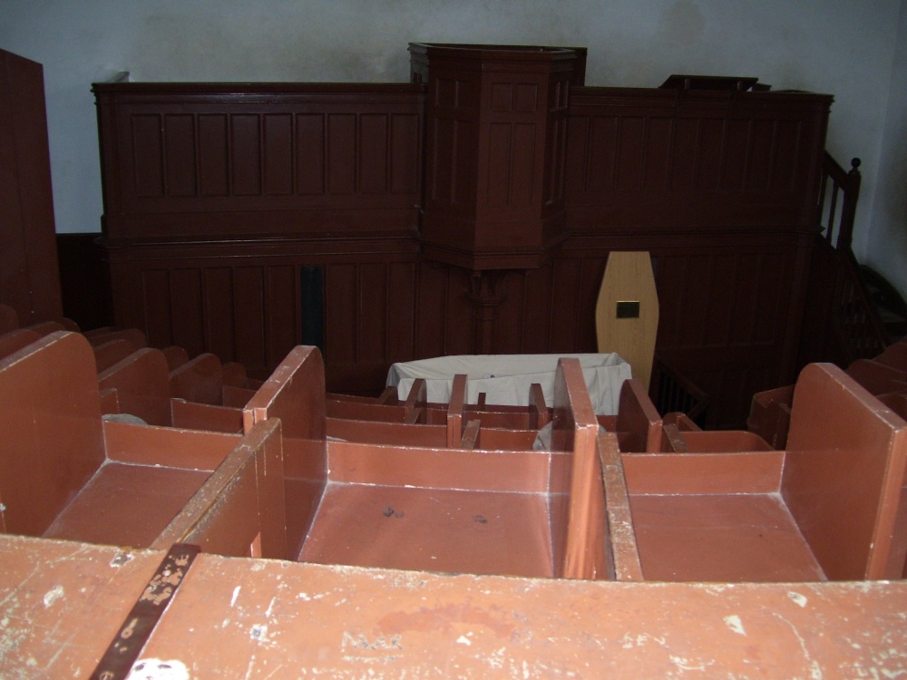 Inside the Prison Chapel of Lincoln Castle, Lincoln