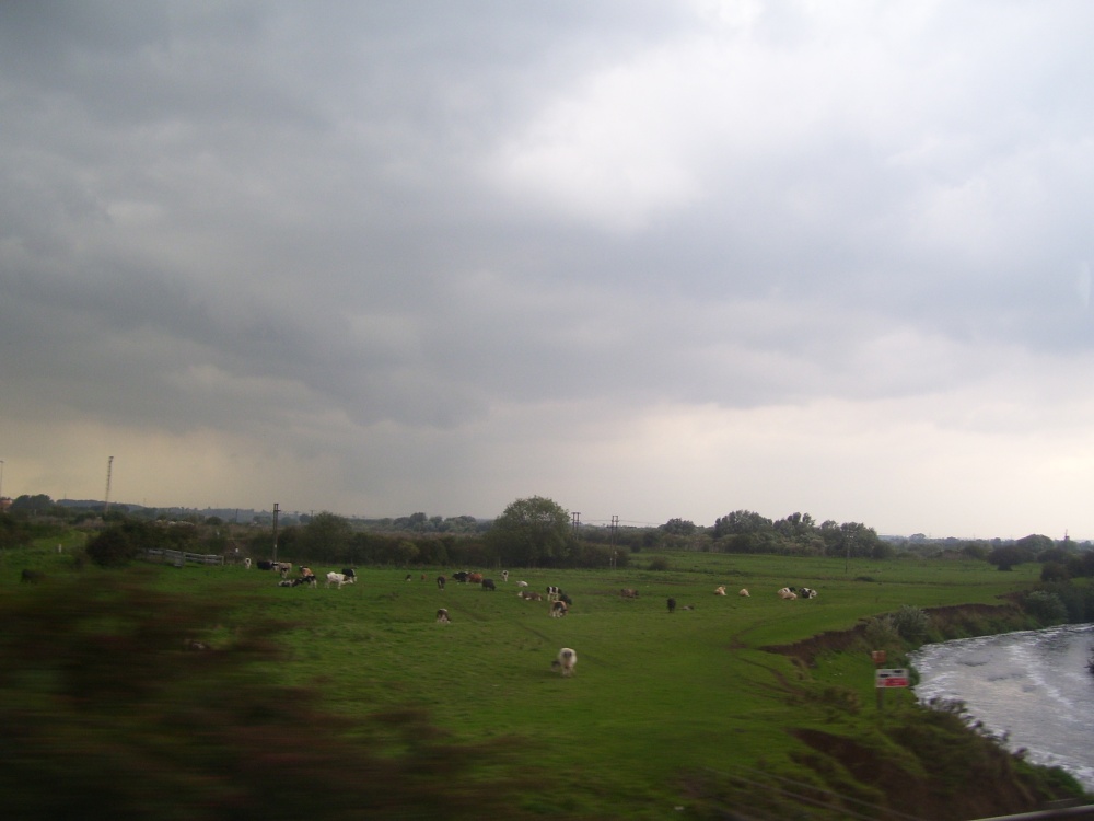 Storm over Pasture outside, Nottingham