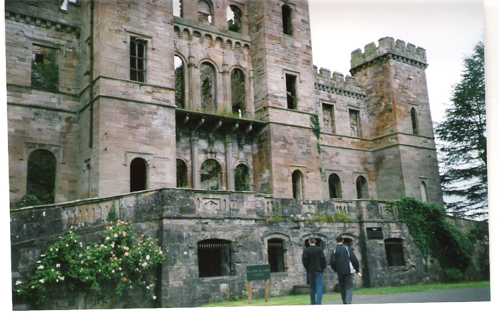 5 miles outside Kilmarnock is - Loudon Castle  - this is now a theme park the biggest in Scotland