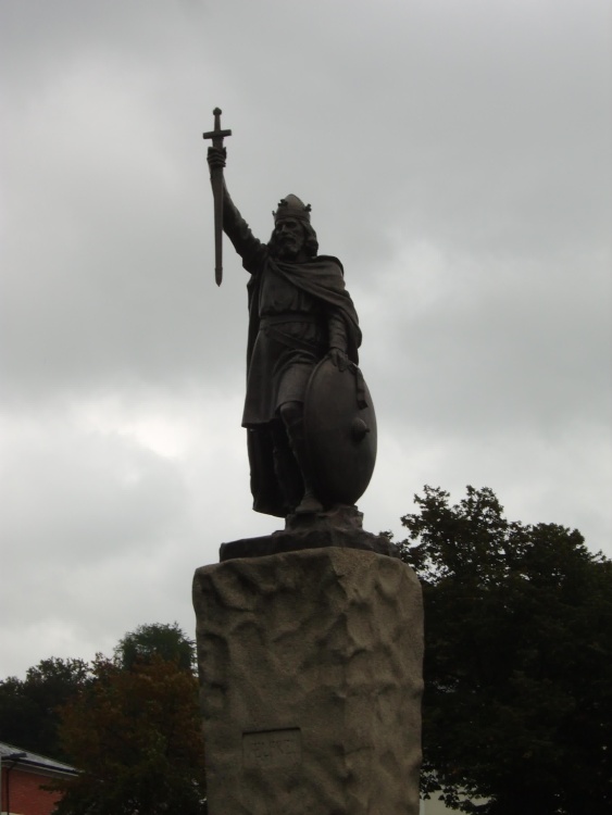 Statue of King Alfred, Winchester, Hampshire