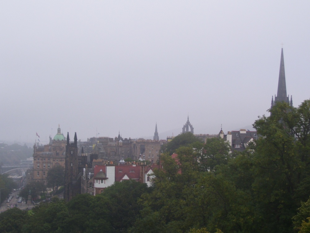 View from Edinburgh Castle, Edinburgh, Midlothian
