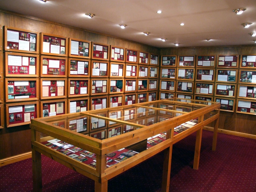 The 'Eden Camp' in Malton, North Yorkshire, England. Pictured: The Medal Room.