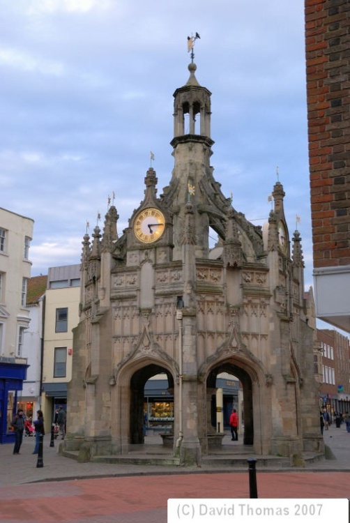 Market cross, Chichester, built in 1501, taken March 16th 2007 with Nikon D80.