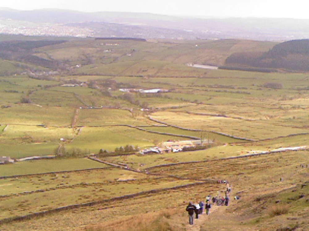 A picture of Pendle Hill