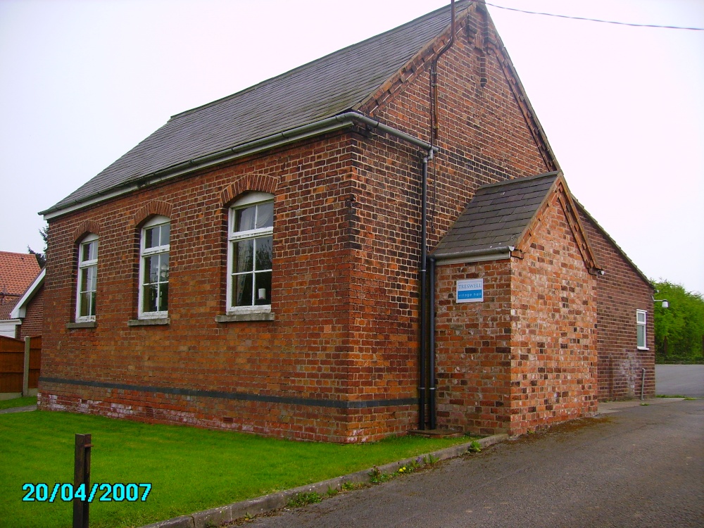 The village hall in Treswell, Notts. - A pretty rural village.