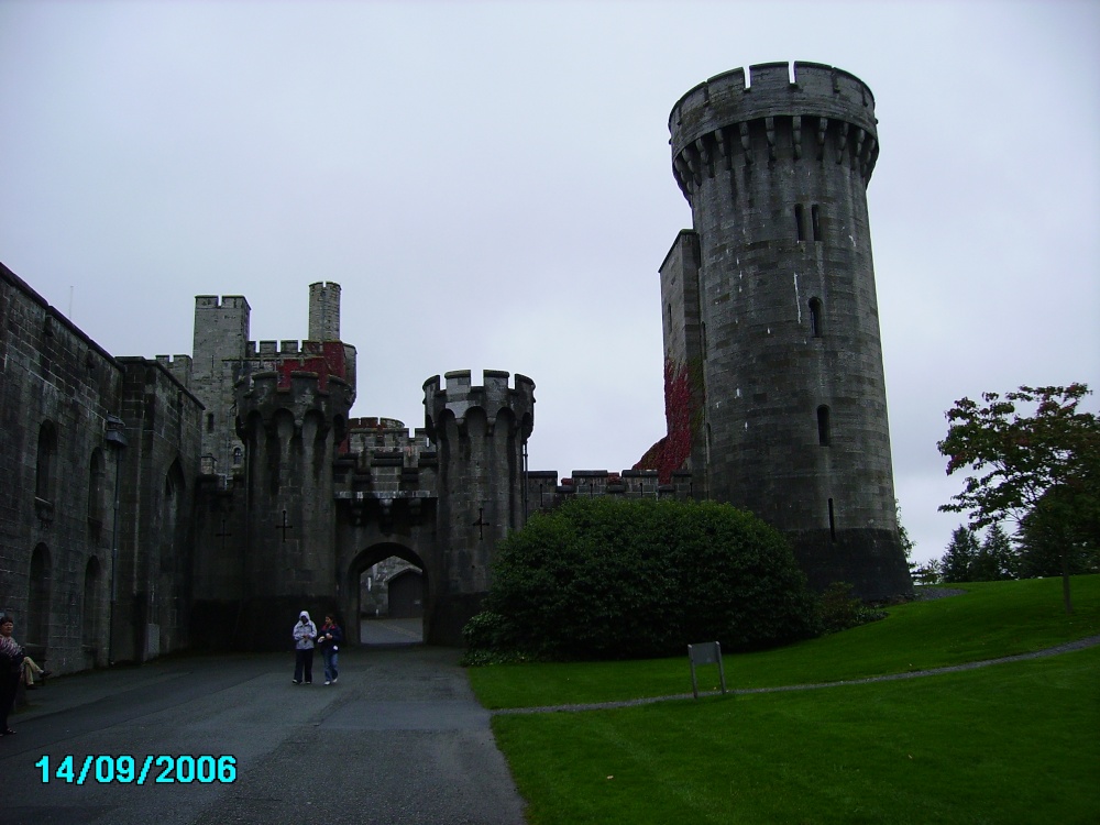 Penrhyn Castle in Bangor, North Wales