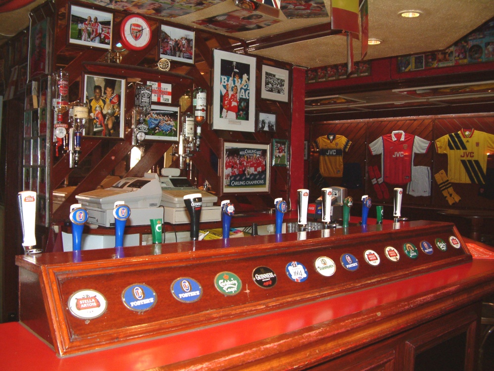The Gunners Pub.