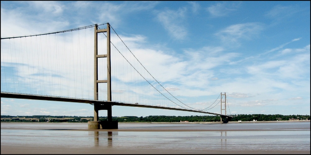 Humber Bridge from the South Shore