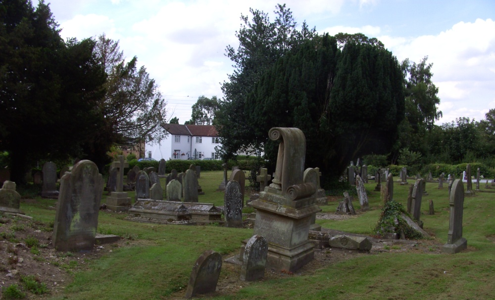 Graveyard at All Saints Church, Upton, Lincolnshire