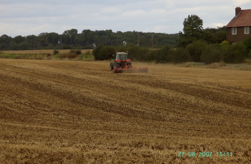 Farming at Thorpe Salvin in South Yorkshire