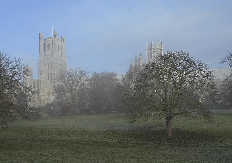 Ely Cathedral from the Park