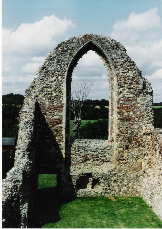 Ruins of Leiston Abbey in Leiston, Suffolk