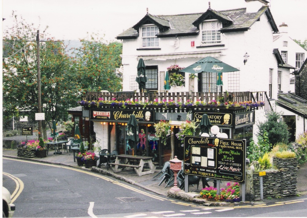 Churchill pub in Bowness on Windermere