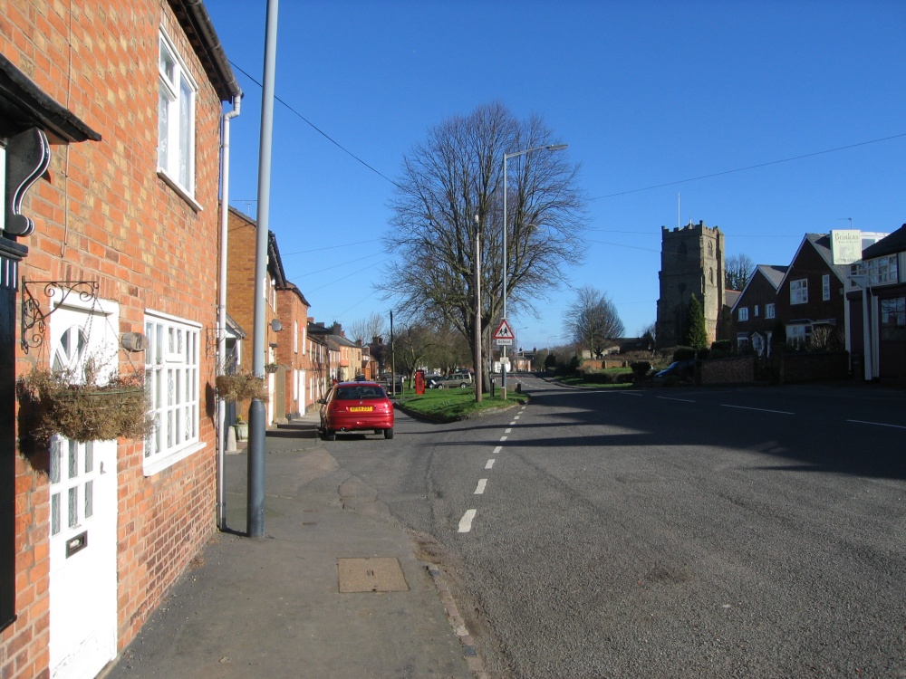 The village of Brinklow, Warwickshire