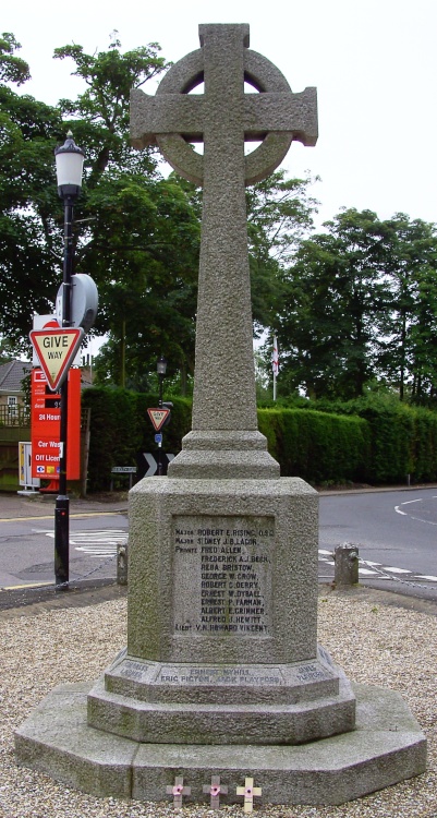 War Memorial in Ormesby St Margaret, Norfolk