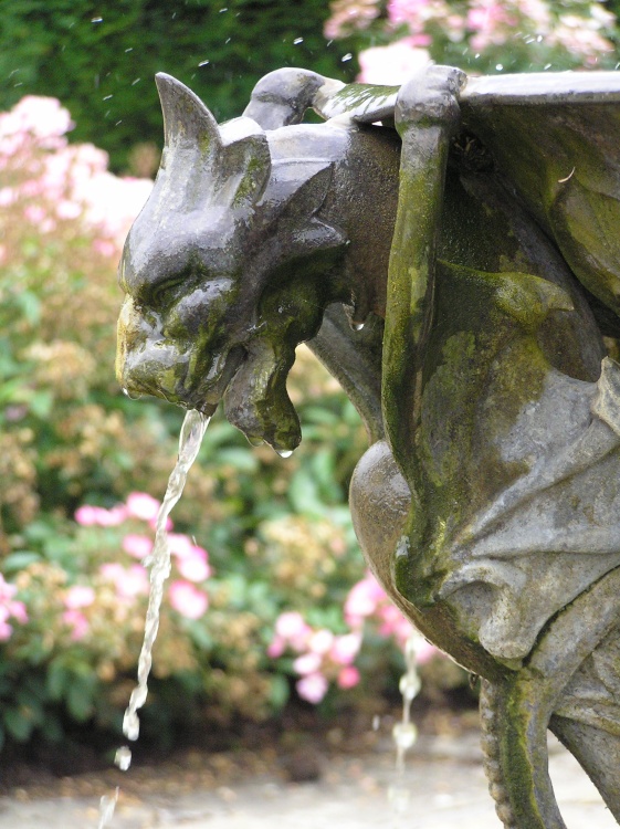 Fountain at Hever Castle, Kent