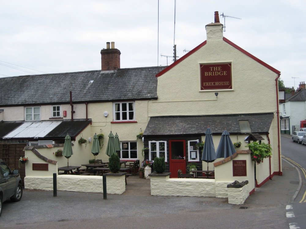 The Bridge Pub at Dulverton, Somerset