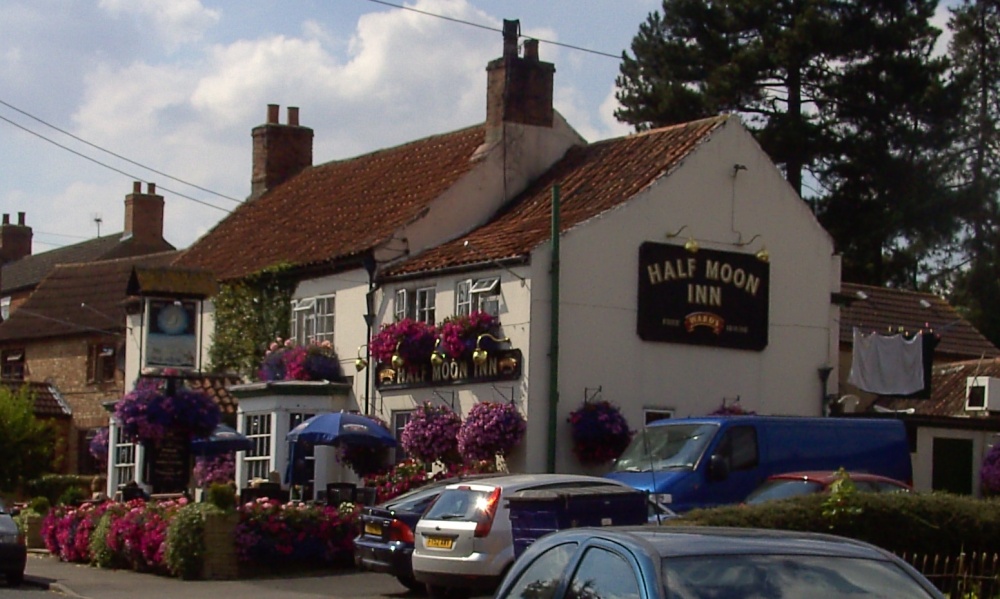 The Half Moon Inn at Willingham by Stow, Lincolnshire
