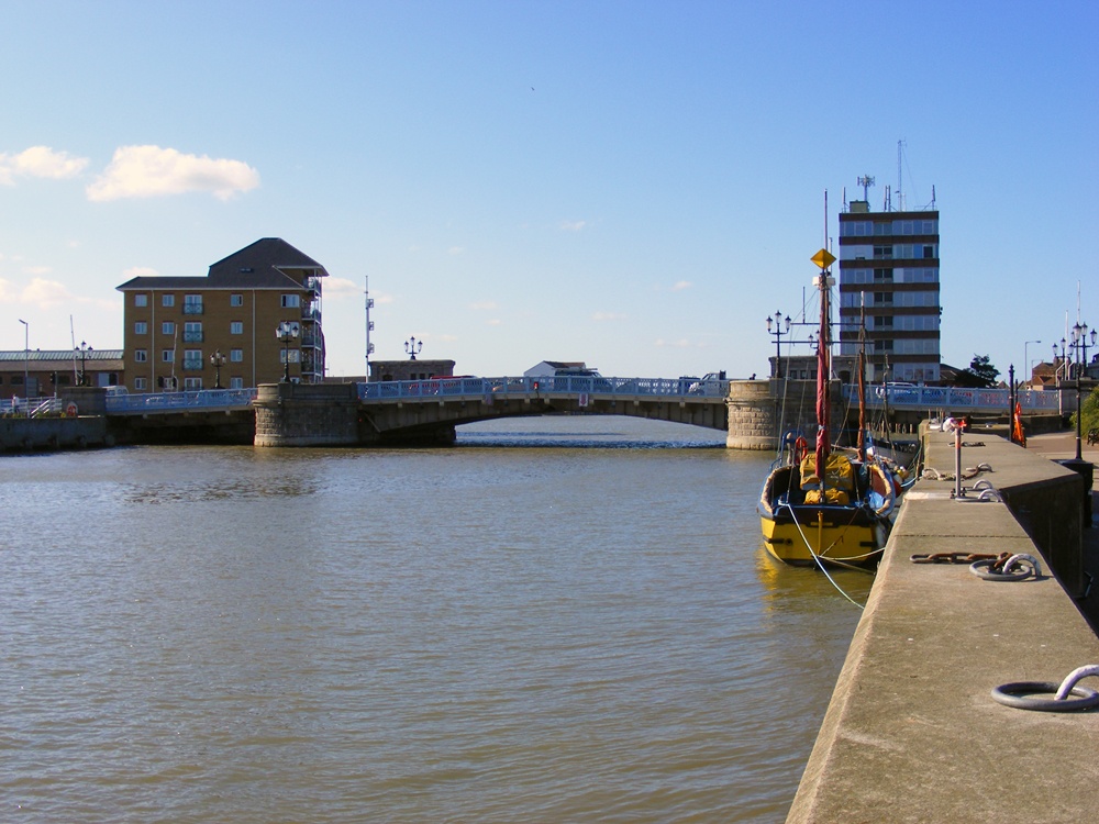 River and Haven Bridge, Great Yarmouth, Norfolk