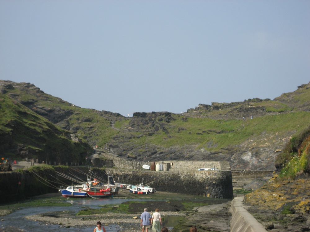 Harbour view at Boscastle, Cornwall