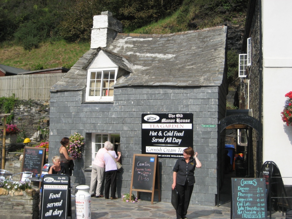 The old manor house at Boscastle, Cornwall