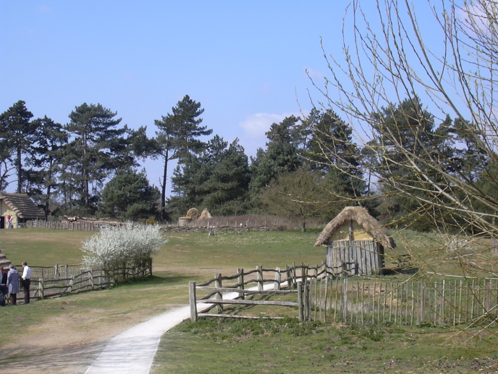 West Stow Anglo-Saxon village, Suffolk