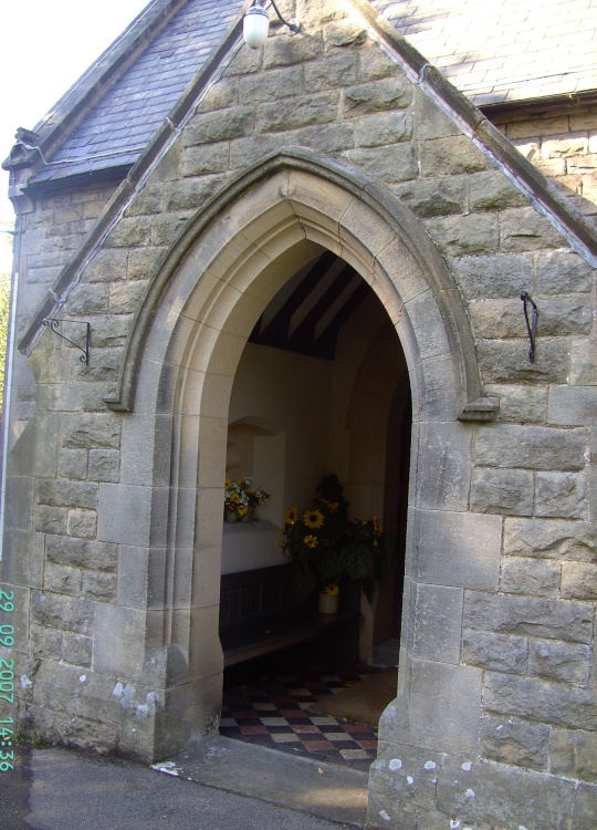 Church Door, Curbar, Derbyshire