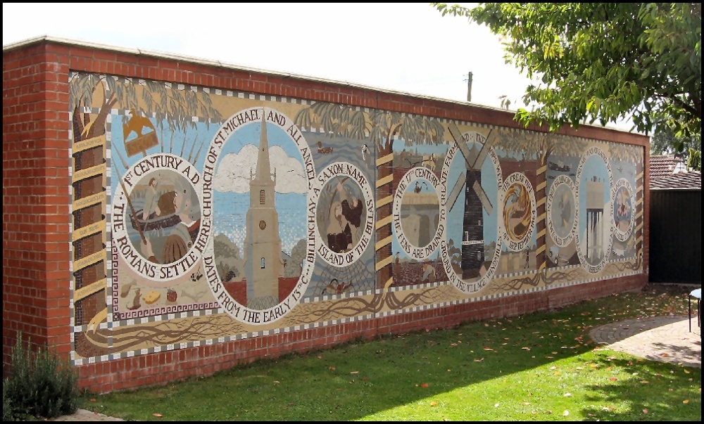 Wall Mosaic, Billinghay, Lincolnshire