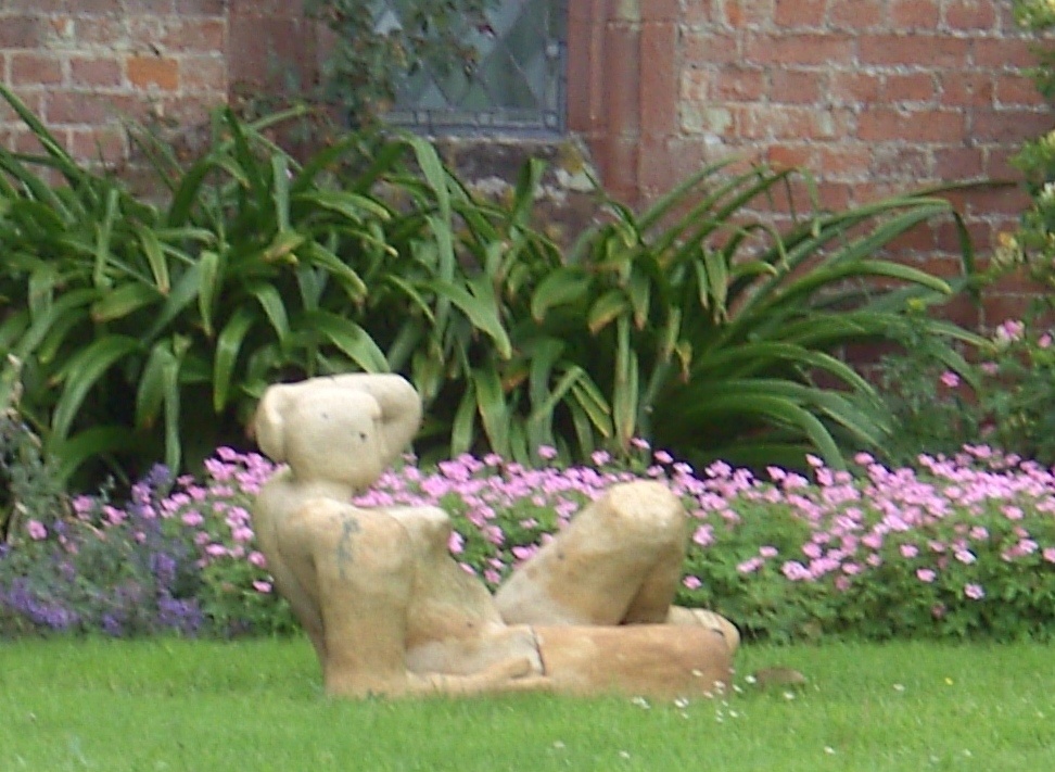 Statue at Oxburgh Hall, Norfolk