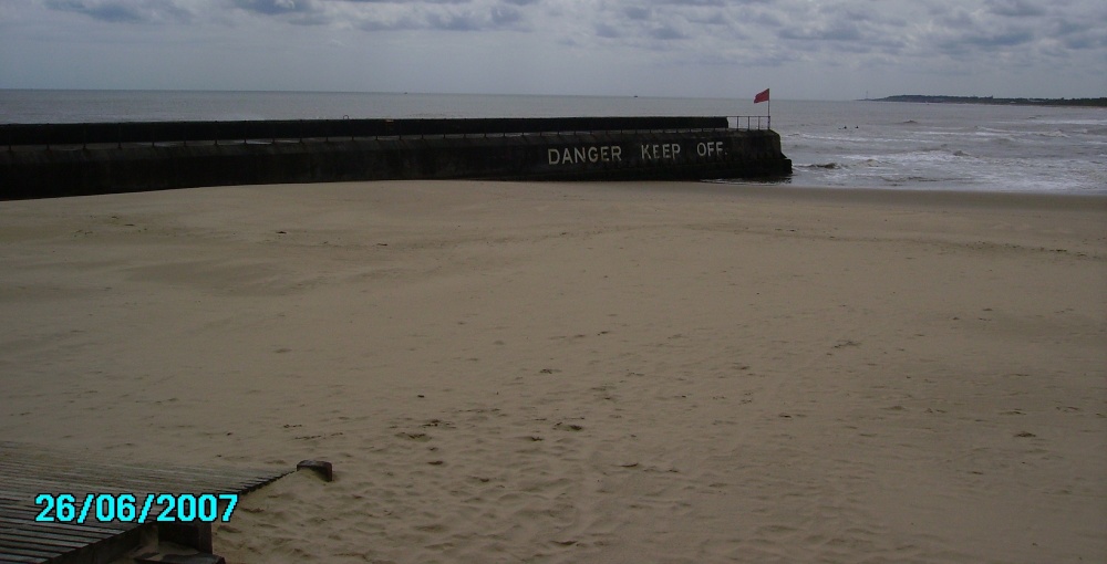 The beach at Gorleston-on-Sea, Norfolk