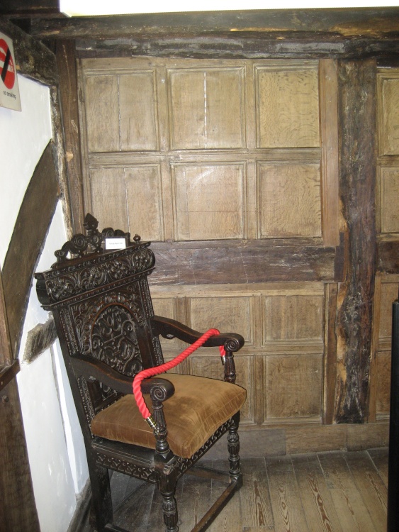 Interior of Museum, King John's Hunting Lodge, Axbridge, Somerset