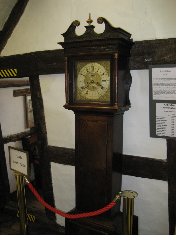 Long Case Clock, King John's Hunting Lodge, Axbridge, Somerset