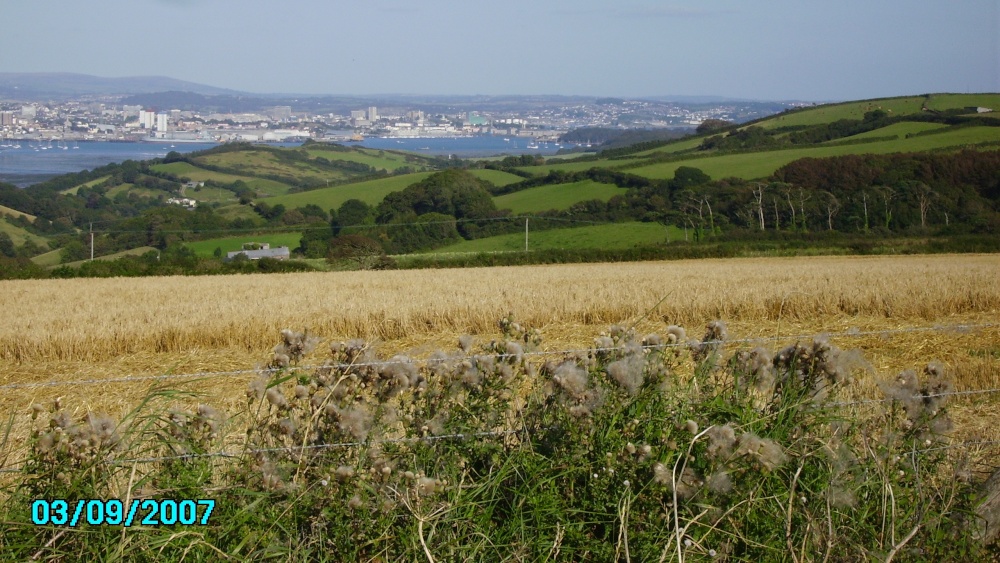 Overlooking Plymouth, Devon