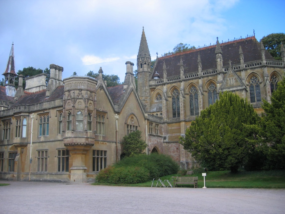 Tyntesfield with chapel on right.