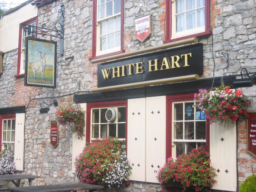 The White Hart in Cheddar, Somerset