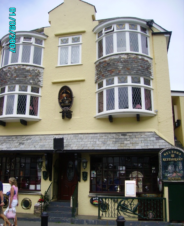 Nelsons Restaurant, The square, Polperro, Cornwall