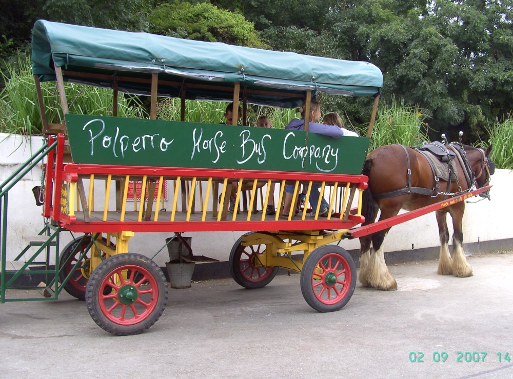 Horse and Cart, Polperro, Cornwall