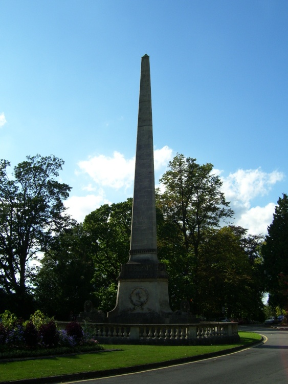 Monument at a Park in Bath