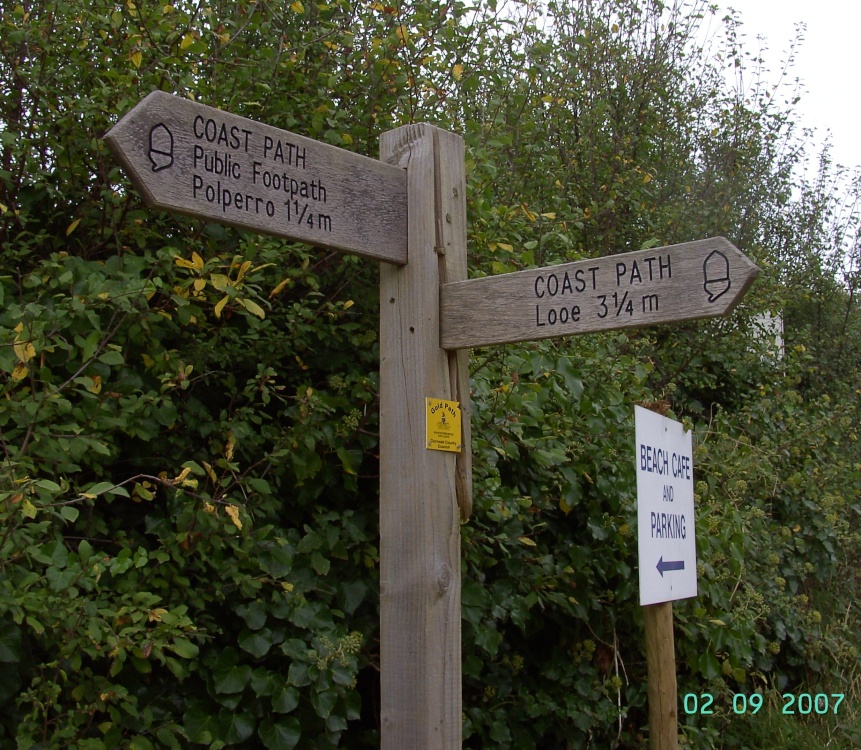 Sign Post, Talland, Cornwall